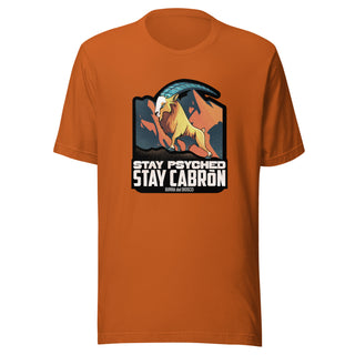 Maglietta "Stay Psyched, Stay Cabron"